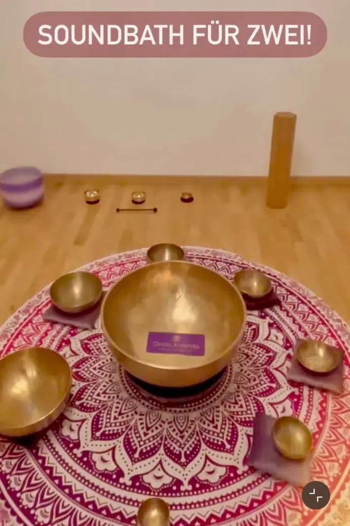 Soundbath mit Klangschalen